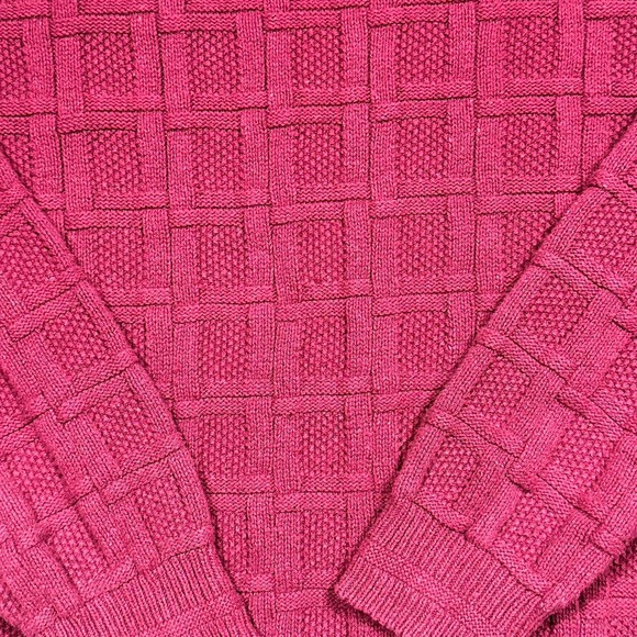 Vintage pattern knit sweater vanw - Picture 2 of 6